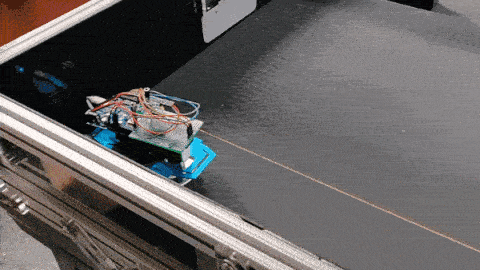 Gif showcasing the Autonomous Robot project.